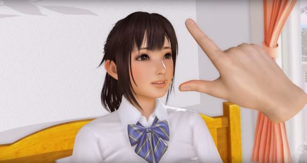 VR空間内で女の子に触れる!? 指の曲げ伸ばしも判別できる「Oculus Touch」はVRに没入できる魔法のコントローラーだった_011