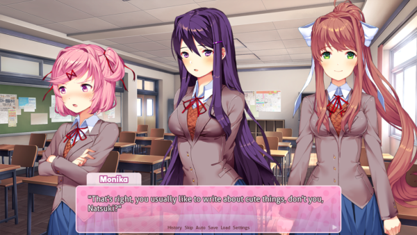 「子供や心の弱い人にはオススメできません」。北米で人気の謎のギャルゲー『Doki Doki Literature Club!』開発者にビジュアルノベル愛を訊いてみた_003