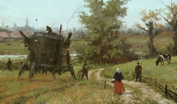 1920年に多脚戦車が登場する架空戦記ストラテジーゲーム『Iron Harvest』。実は謎多き世界観について原作者に聞いてみた_006