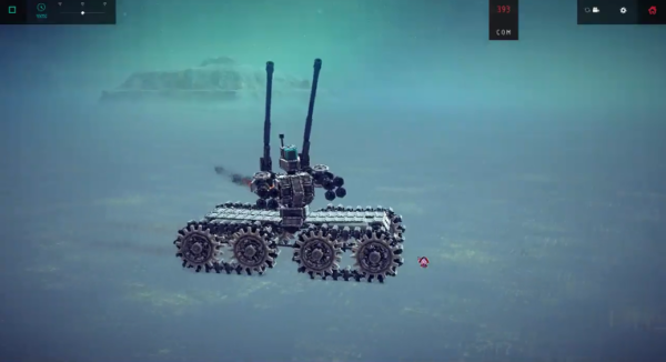 兵器クラフトゲーム『Besiege』でガンタンクを25世代にわたって作り続ける男の開発史_005