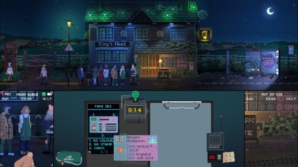 EU離脱に栄光あれ！『Papers, Please』に影響を受けたゲーム『Not Tonight』発売。極右政権が支配したイギリスで移民のバウンサーとなって入場客をチェックせよ_002