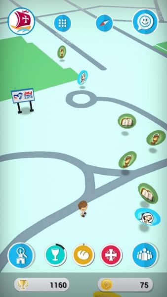 ローマ教皇の祝福を受けたバチカン公認ARゲーム『Follow JC Go!』が配信。「ポケモン」の代わりに聖人や聖書の登場人物を探す_001