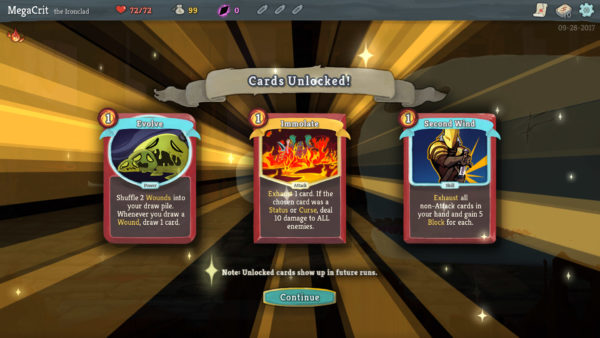 デッキ構築ローグライク『Slay the Spire』1月23日に正式リリース。デッキを改良し不確定要素だらけのダンジョンを知恵と運を頼りに戦い抜く_003