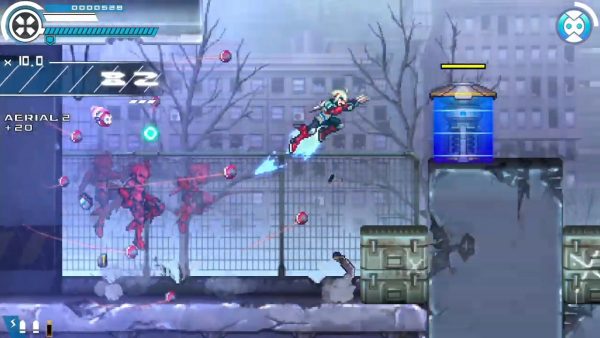 『ガンヴォルト』アキュラが主人公の『白き鋼鉄のX THE OUT OF GUNVOLT』の発売日が9月26日に決定。スイッチ版、PS4版、Steam版が同日リリース_004