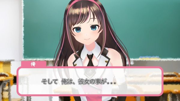 キズナアイ、恋愛アドベンチャーゲーム風のシリーズ動画を投稿。同級生となって7種類のマルチエンディングからトゥルーエンドを目指す_003