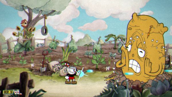 『Cuphead』が今度は「電気自動車」に移植決定！Tesla車のタッチパネルを利用して他のプラットフォームと遜色のないゲームプレイを実現_002