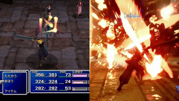 『FF7 リメイク』は原作（オリジナル版）からどれくらい進化した？比較画像でわかるキャラクター・戦闘システム・街の変化_021