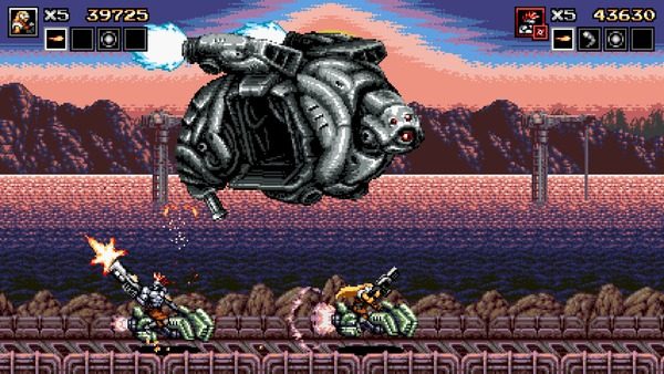 『魂斗羅』に影響を受けた『Blazing Chrome』の発売日が7月11日に決定。ブラジルのデベロッパーが開発する2Dアクションゲーム_003