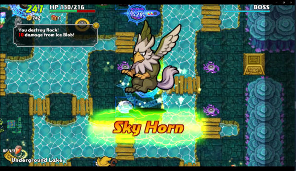 基本プレイ無料のローグライクRPG『ドラゴンファング』がSteamにて配信開始。原作アートディレクターが新たにワールド画面とホーム画面を描き下ろし_003