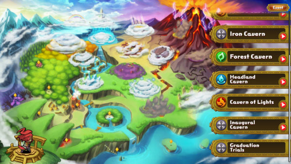 基本プレイ無料のローグライクRPG『ドラゴンファング』がSteamにて配信開始。原作アートディレクターが新たにワールド画面とホーム画面を描き下ろし_001