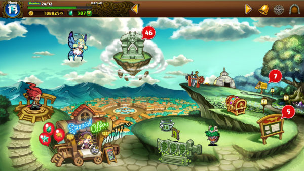 基本プレイ無料のローグライクRPG『ドラゴンファング』がSteamにて配信開始。原作アートディレクターが新たにワールド画面とホーム画面を描き下ろし_004