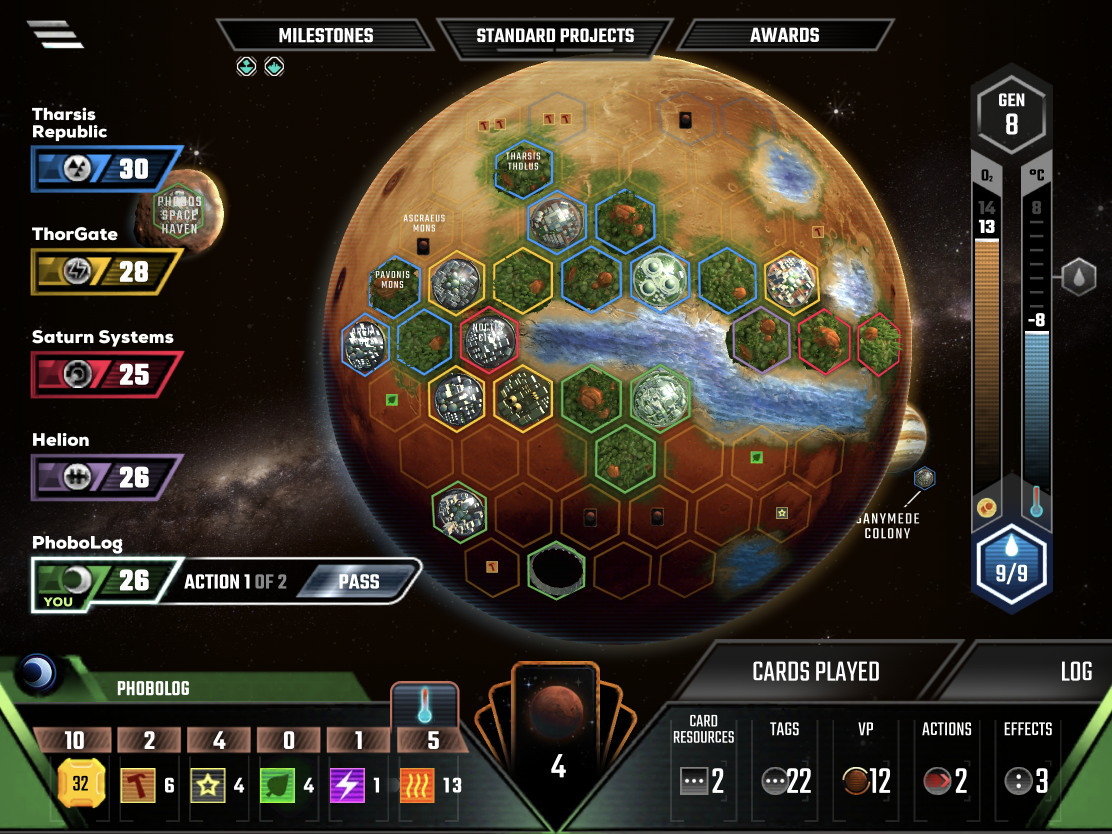 デジタルボードゲームのサマーセールで Terraforming Mars などが値下げ 2スティック制stg Juicy Realm も値引き スマホ ゲームアプリ セール情報