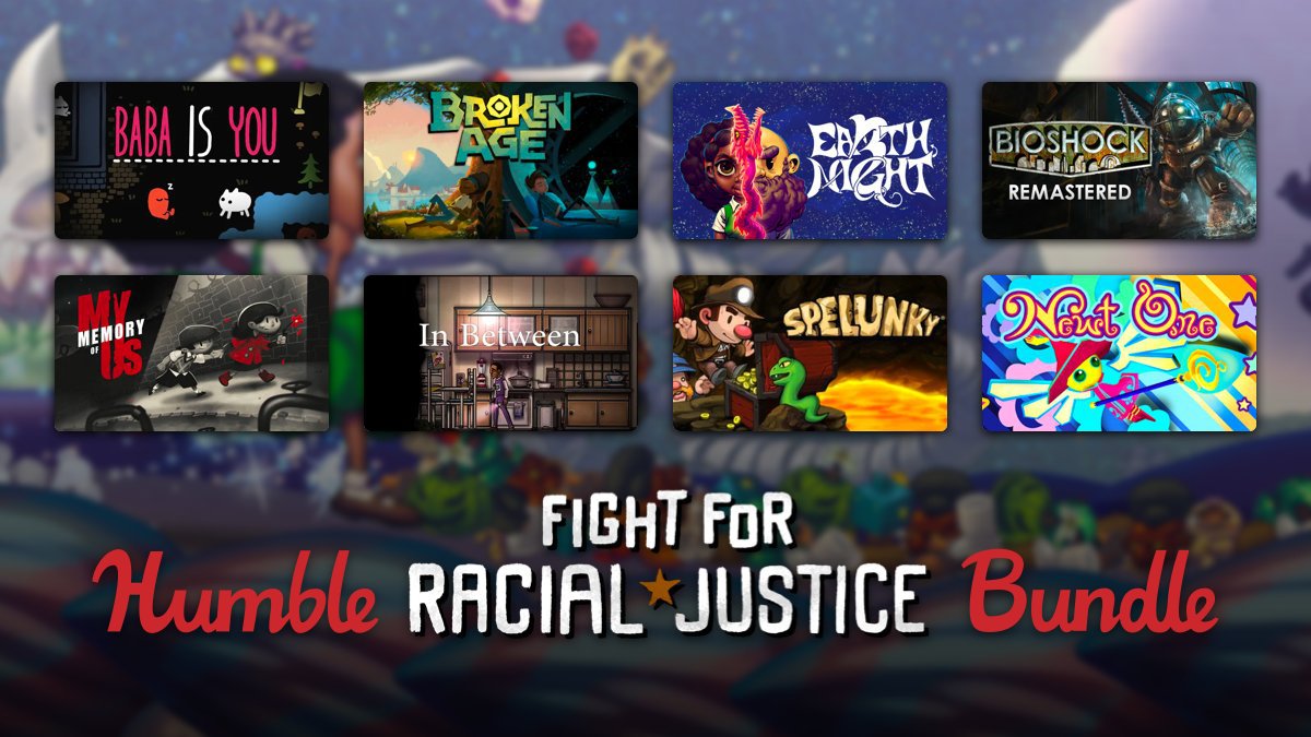 Baba Is You Elite Dangerous など10ドル以上のゲームや書籍が30ドル以上の寄付で買える ゲームバンドル Fight For Racial Justice Bundle 発売