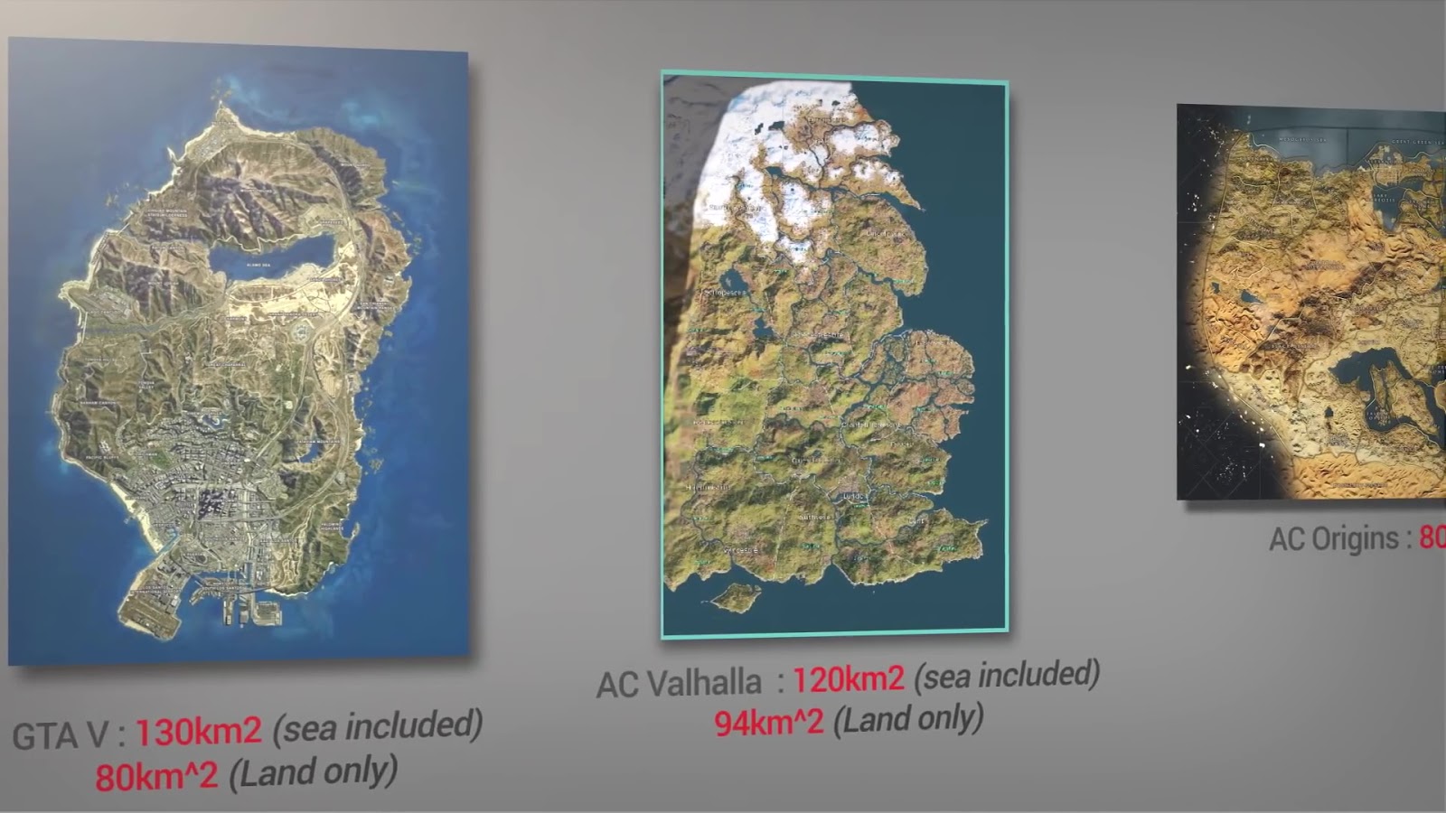 オープンワールドゲームのマップの広さを比較する動画の年最新版発表 サイバーパンク77 や アサクリヴァルハラ を抜き 地球をまるごと再現した Microsoft Flight Simulator が歴代1位へ Unnamed 12