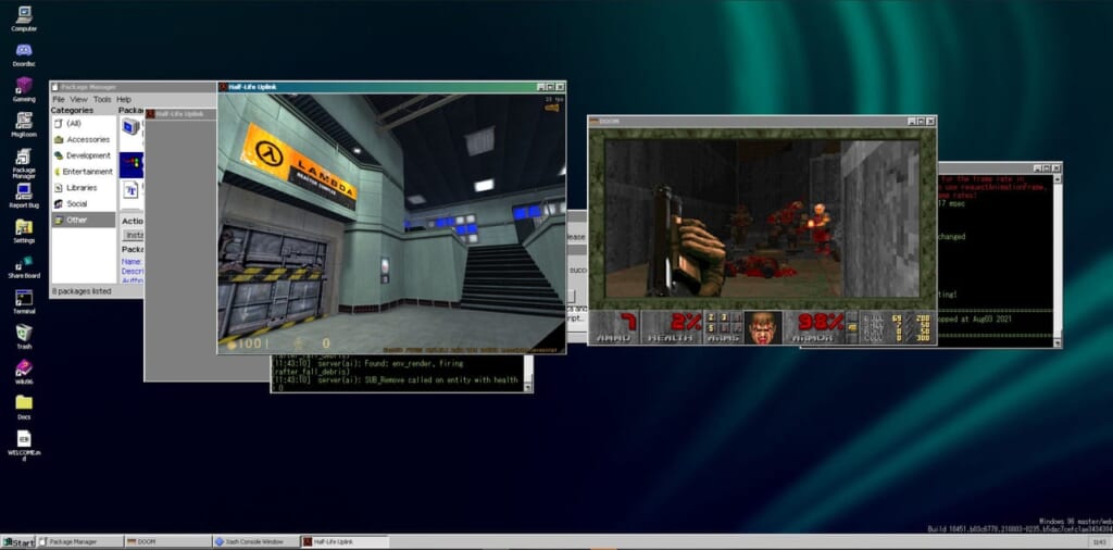 Windows 95と98の間にOSがリリースされていたら?そんなネタを実現するサイト「Windows96.net」が開発中。ブラウザ上で動く ...