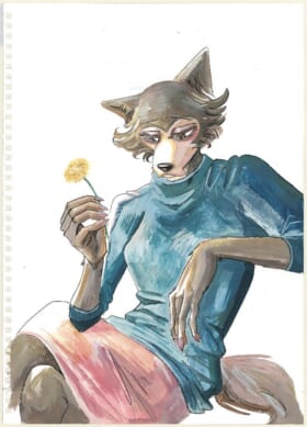 『BEASTARS』板垣巴留×『戦場のフーガ』松山洋 ケモノ対談 ――「理性」と「野生」のせめぎ合いから生まれる創作の極意_066