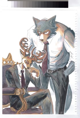 『BEASTARS』板垣巴留×『戦場のフーガ』松山洋 ケモノ対談 ――「理性」と「野生」のせめぎ合いから生まれる創作の極意_068