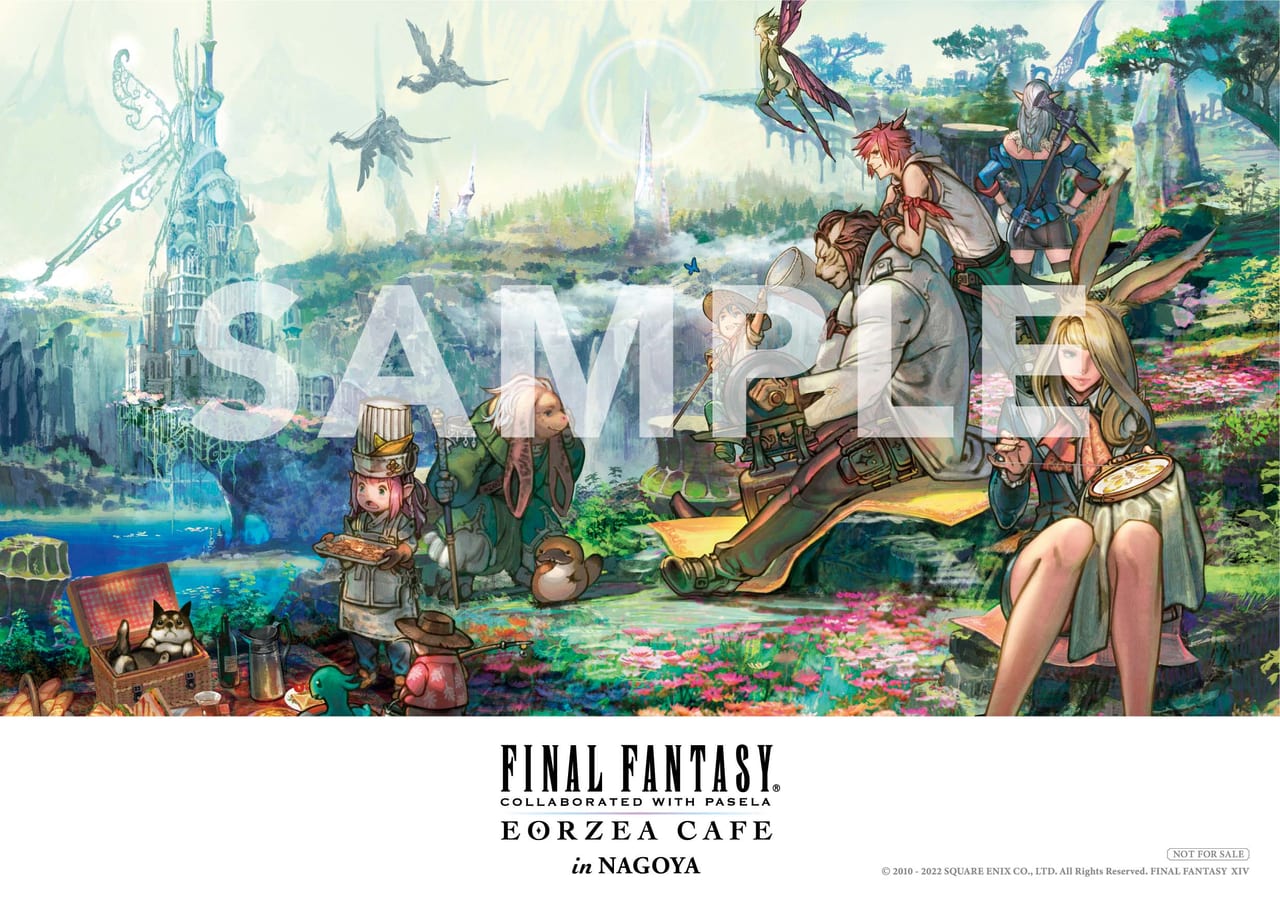 『FF14』コラボカフェが京都、名古屋にオープン。6月15日から7