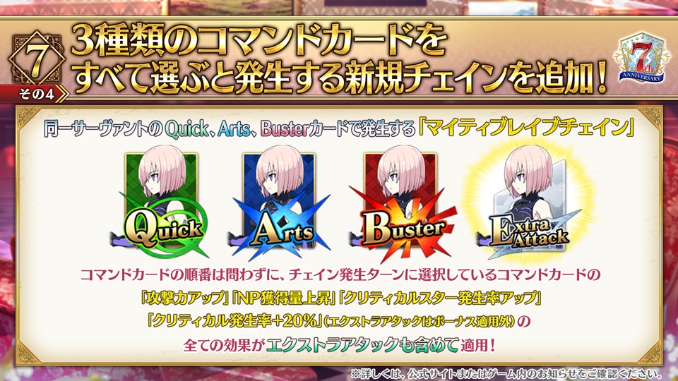 『FGO』7周年で“カレスコ”含む★5礼装の交換チケットを配布_007