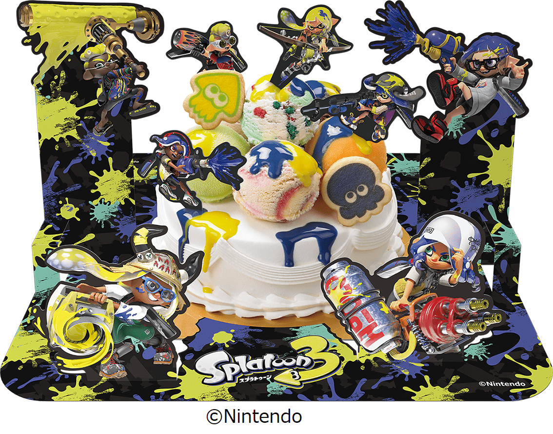 『スプラトゥーン3』とサーティワンアイスクリームのコラボが9月1日から開催決定2