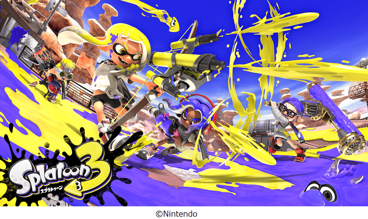 『スプラトゥーン3』とサーティワンアイスクリームのコラボが9月1日から開催決定14