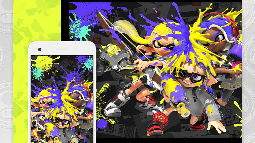 スプラトゥーン3』のスマホ、タブレット、PC用の壁紙が無料で配布開始