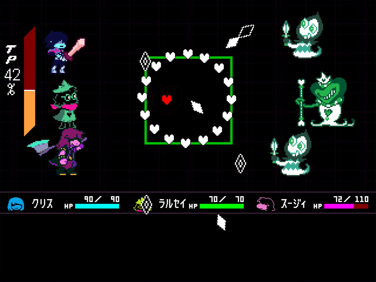 『DELTARUNE』ゲーム画面