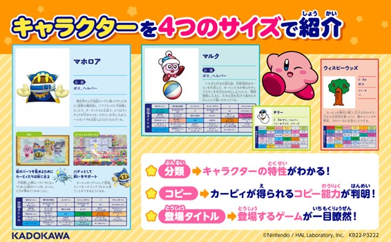 「星のカービィ キャラクター大図鑑」発売開始4