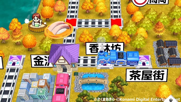 『桃鉄 ～昭和 平成 令和も定番！～』とスシローのゲーム内コラボでお金を奪わない“スシの銀次”や“キングボンビーすし”が登場_001