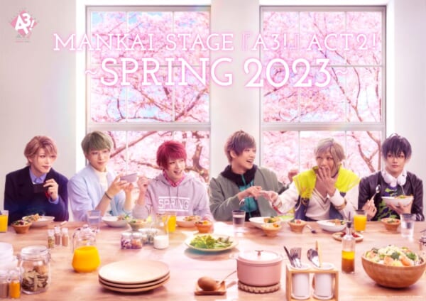 舞台『A3!  SPRING 2023』キャストコメント＆舞台写真　横田龍儀、立石俊樹、染谷俊之、高橋怜也、前川優希、古谷大和_001