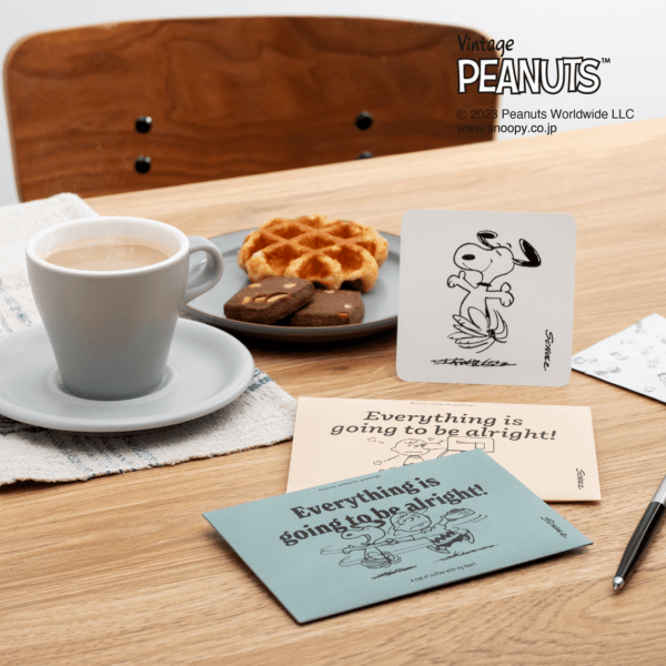 「PEANUTS coffee for greetings」メッセージ入りの封筒型コーヒーギフト
