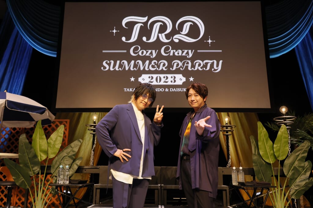 小野大輔＆近藤孝行「チルって行こう！」『TRD Cozy Crazy SUMMER PARTY2023』オフィシャルレポート到着_001