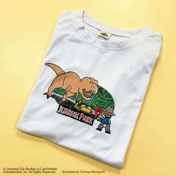 サンキューマート『ジュラシック・パーク』コラボレーション雑貨◆Tシャツ／税抜780円（税込858円）