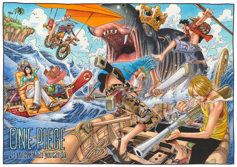 集英社マンガアートヘリテージの展覧会、尾田栄一郎「ONE PIECE / UNSEEN WORLDS」開催。東京・下北沢で_002