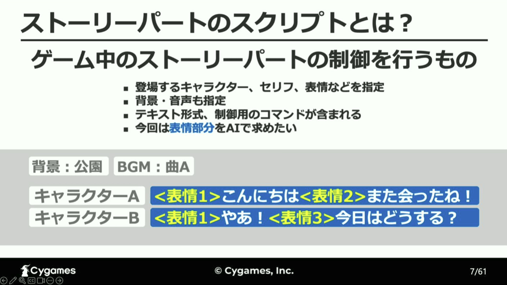 「セリフ」と「収録ボイス」に込められた感情をAIが分析し、「キャラの表情」を決定する仕組みとは…？_004