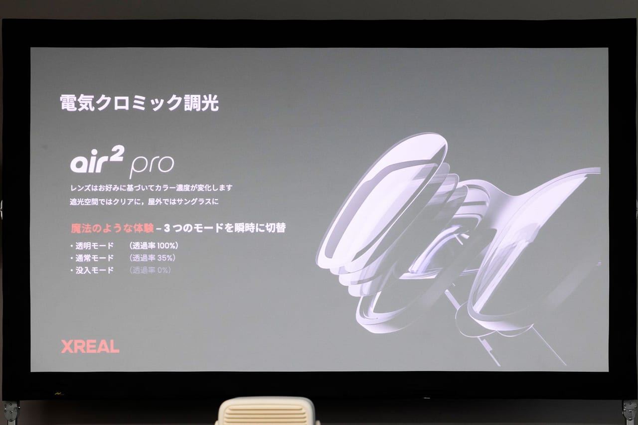 「XREAL Air 2」発表会レポート。ARグラスの新製品【TGS2023】_008