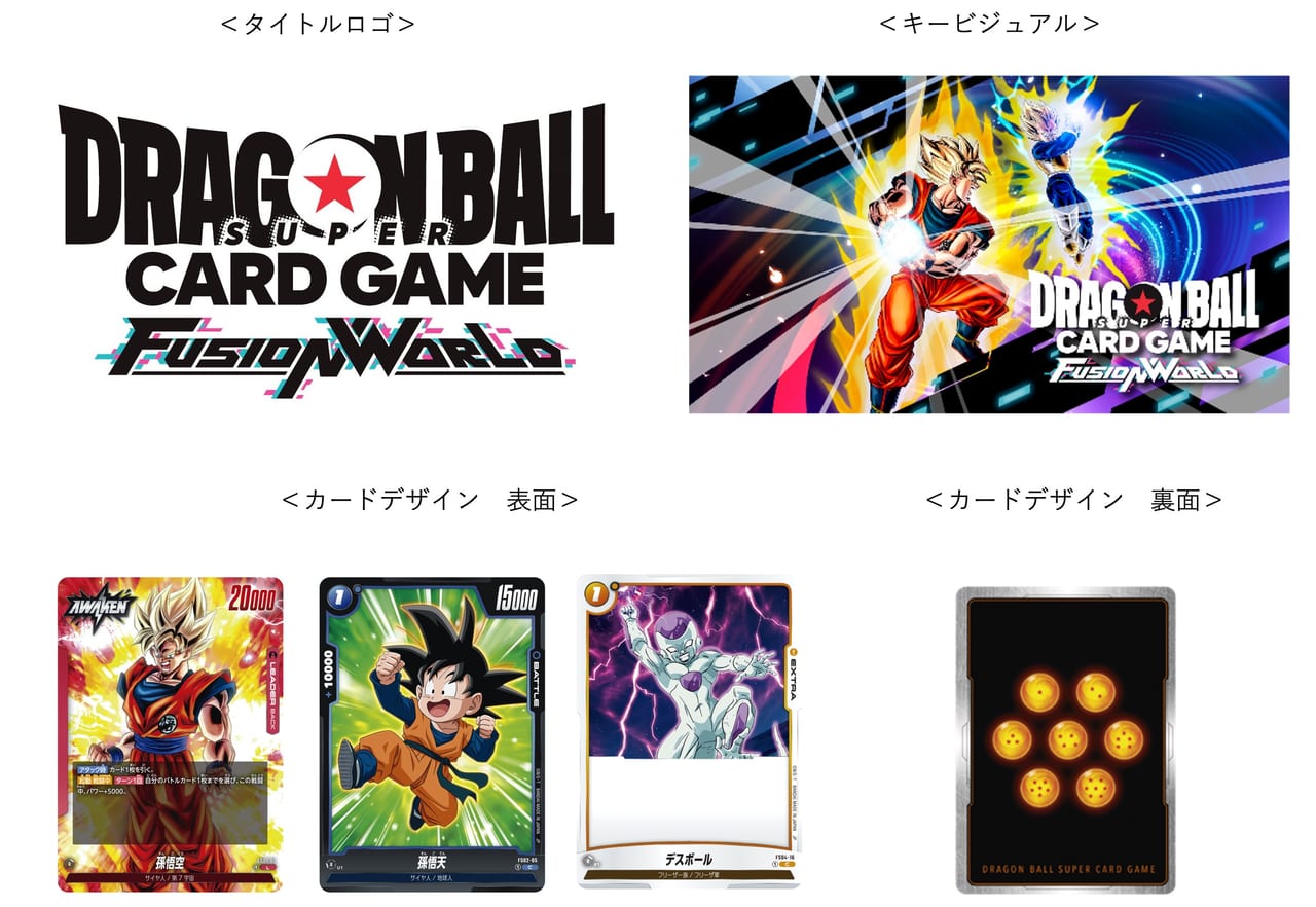 欧米で人気の“超攻撃型”TCG『ドラゴンボールスーパーカードゲーム フュージョンワールド』が2024年2月から日本でも発売決定_002