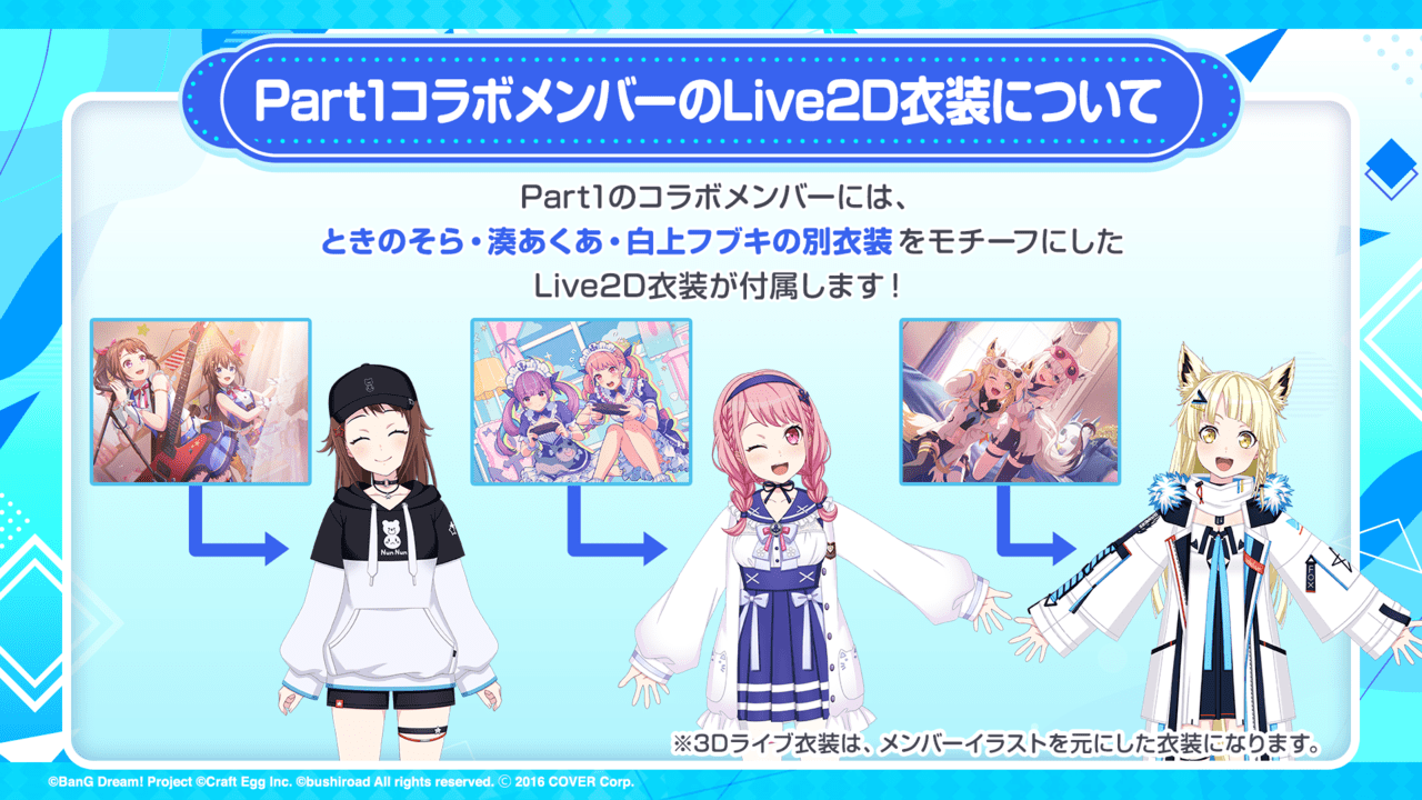 「ホロライブ」と『バンドリ！ ガールズバンドパーティ』のコラボ第二弾が発表_006