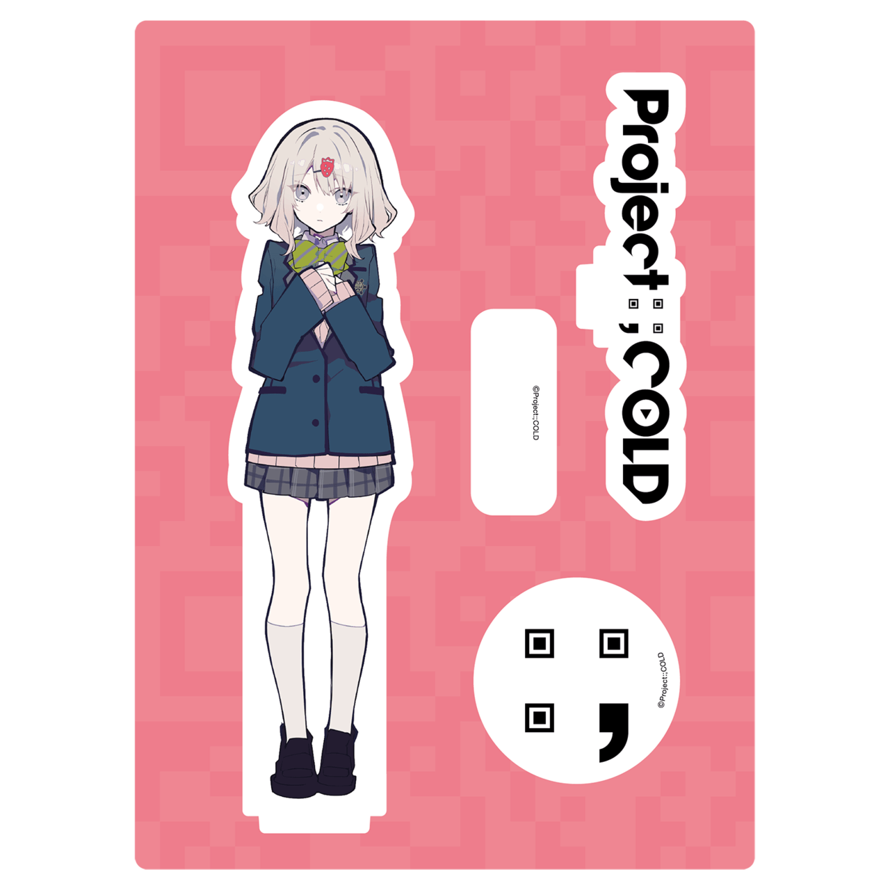 望月けい先生“描き下ろし”グッズがPARCOに登場！オンラインくじ第一弾として『Project:;COLD』のキャラがメイド服に_038