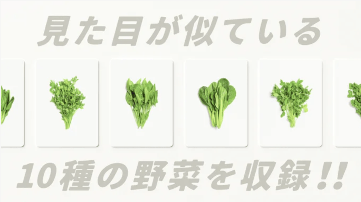 葉物野菜を題材にした神経衰弱アナログゲーム『マジで草』発売決定_003