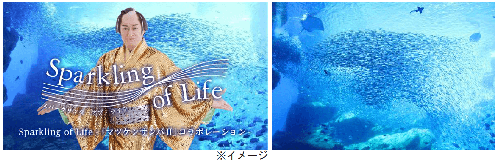 仙台うみの杜水族館にて、松平健とのコラボレーションイベントが開催_001