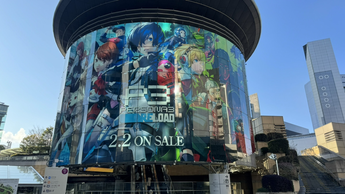 『ペルソナ3 リロード』の広告が六本木・渋谷・品川に登場_001