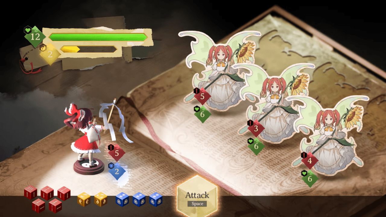 ゲームブック風RPG『ほらふき山の魔理沙』のSteamストアページが公開_004