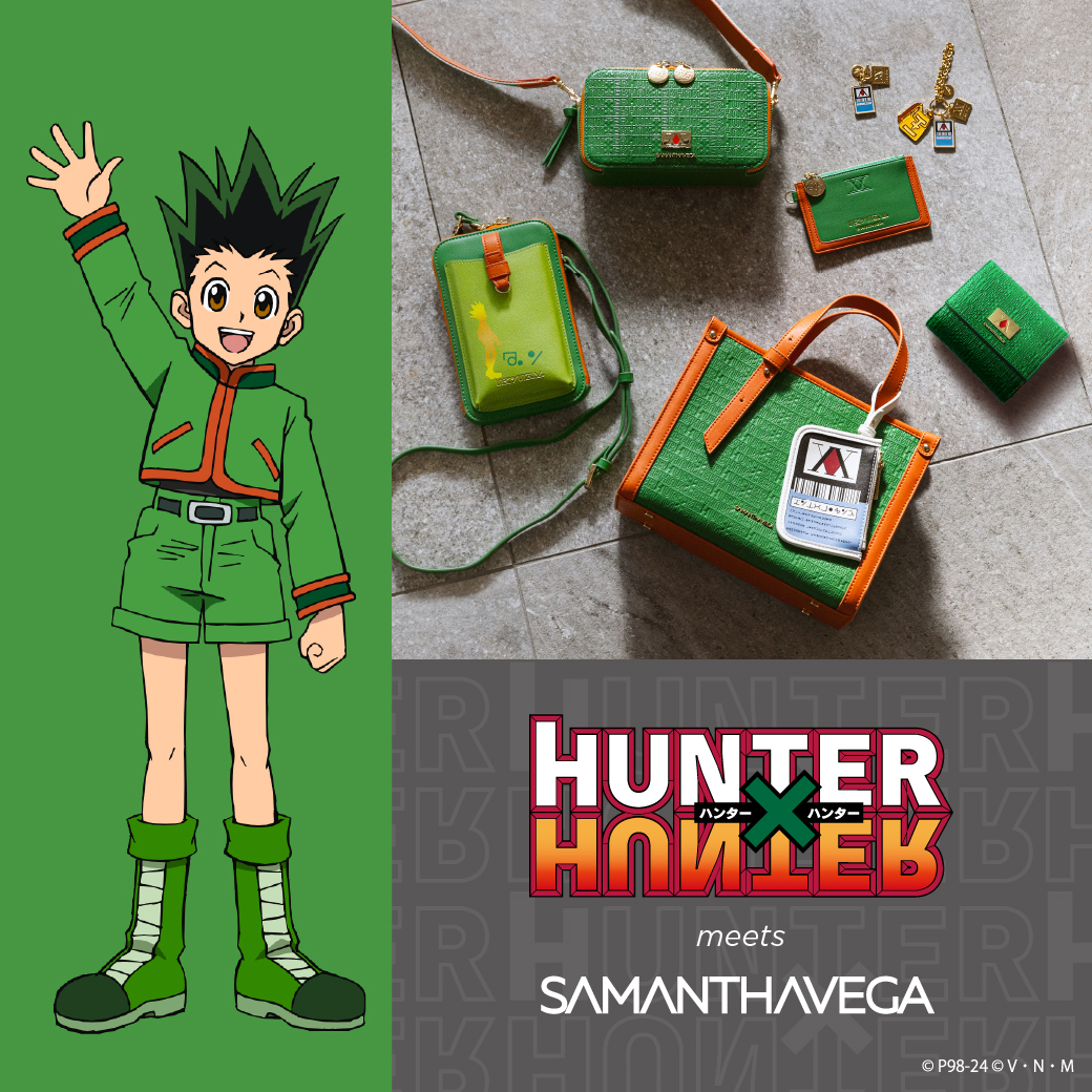 HUNTER×HUNTER』とサマンサベガのコラボアイテムが発売開始！ゴン、キルア、クラピカら6キャラクターをイメージした全42アイテム