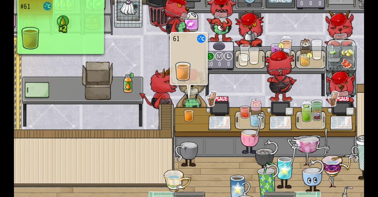 ドリンクショップ経営ゲーム『Feed the Cups』が発売から1週間で「圧倒的に好評」ステータスを獲得_003