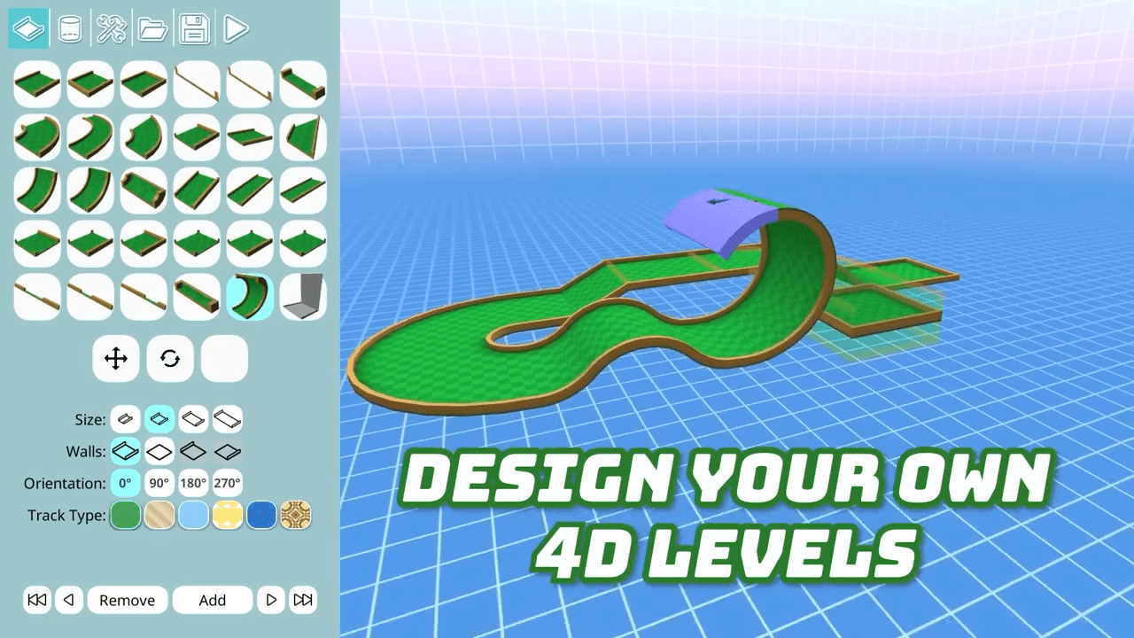 『4D Golf』がSteamにて配信開始。四次元空間でゴルフをしていく頭がバグりそうなゲーム_006