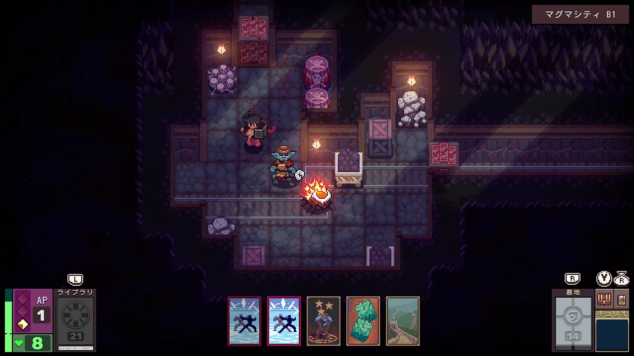 『Dungeon Drafters』家庭用ゲーム機版がついに発売。魔法のカードデッキで戦うダンジョン探索RPG_014