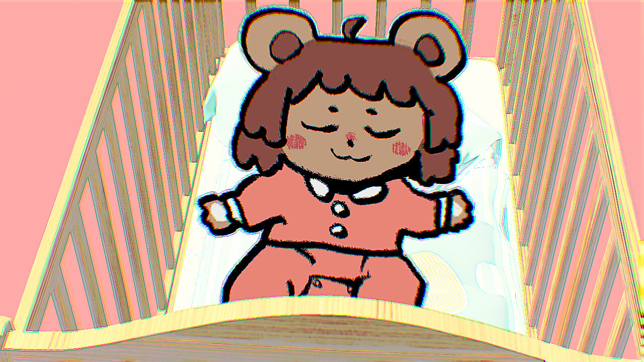 眠れる赤ちゃんとなって夢の中を駆け抜けるアクションゲーム『thanks mom』のSteamストアページ公開_001