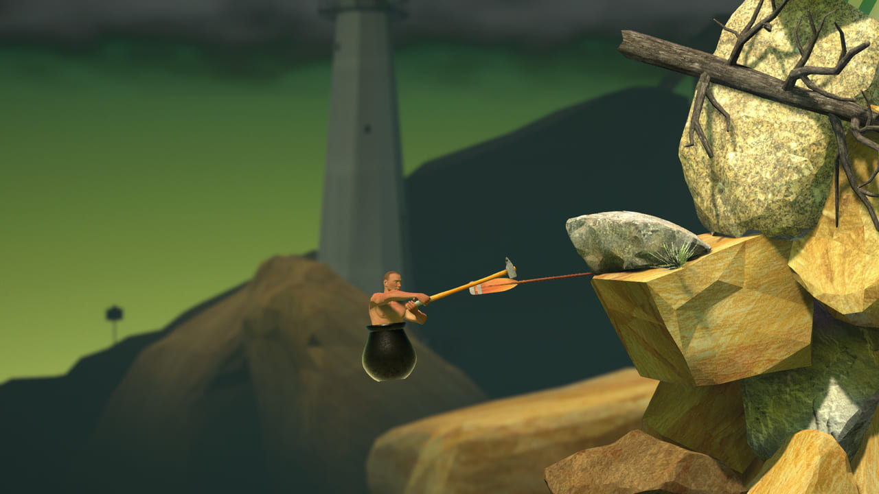 『Getting Over It with Bennett Foddy』クリアを目指す「ゲームさんぽ」新動画が公開_001