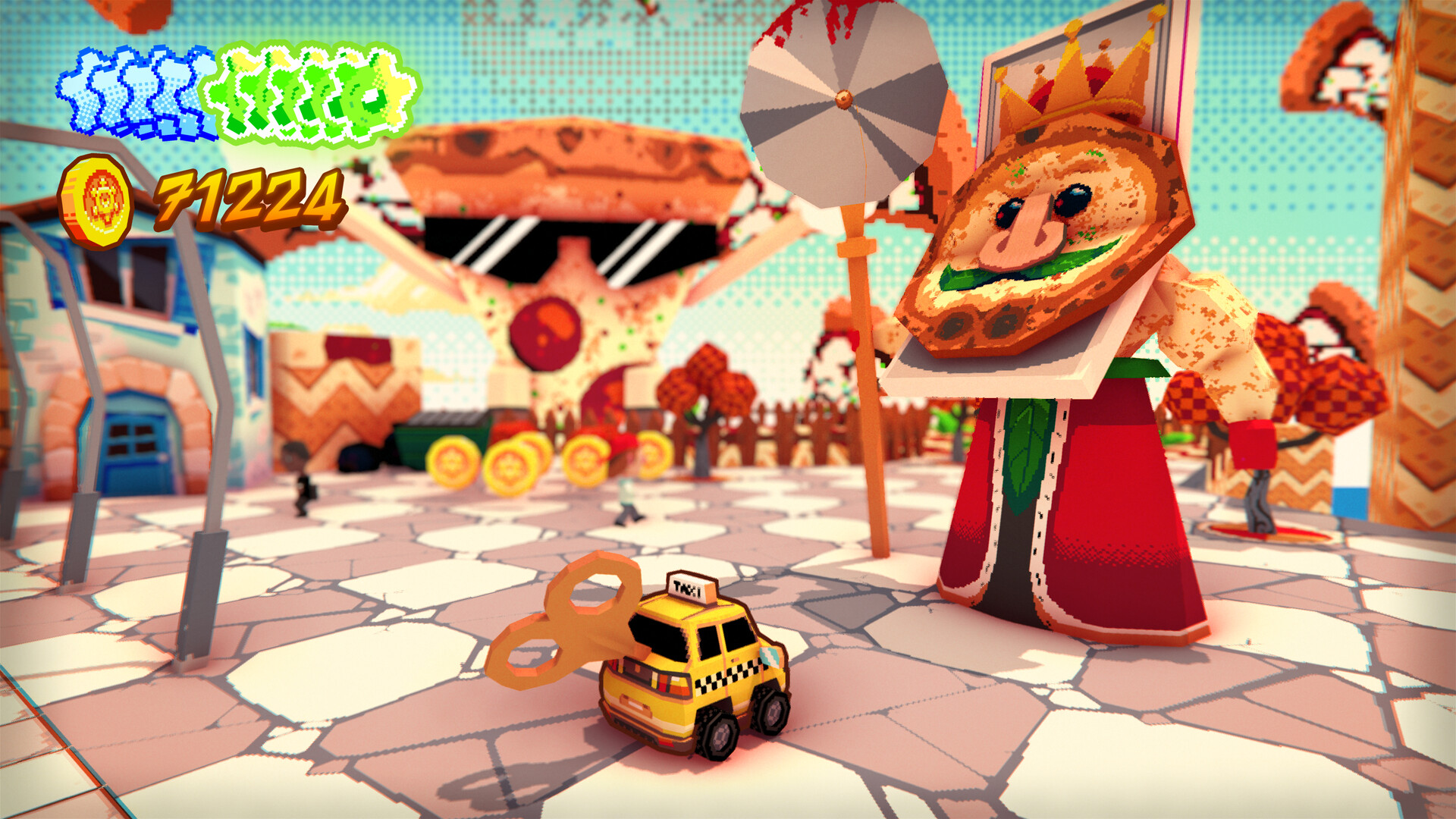 『Yellow Taxi Goes Vroom』がSteamで4月10日に配信開始。NINTENDO64愛あふれた新作アクション_004